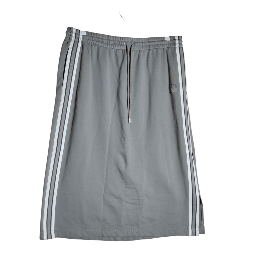 Jordan Essentials Womens Fleece Skirt XL Grey Side Stripe